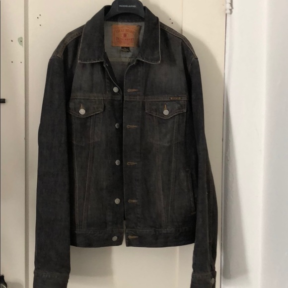 lucky brand black denim jacket